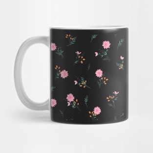 Small Pink Flowers Mug